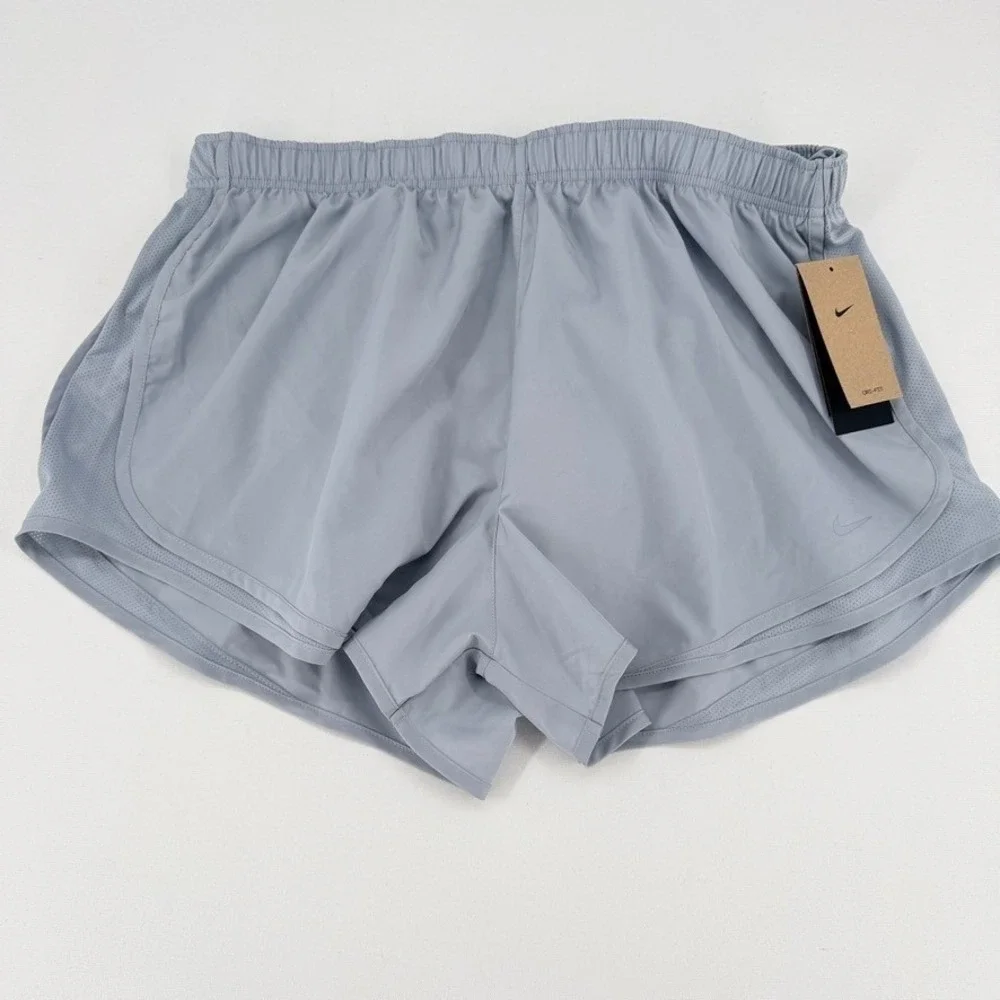 NEW Nike Dri FIT Tempo Running Shorts Light Gray 2X Plus Size